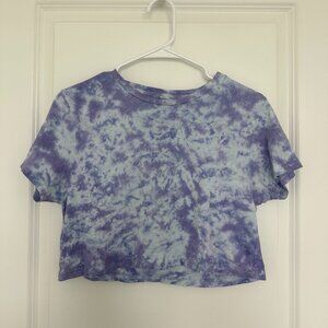 Purple Haze Tie Dye Crop Top